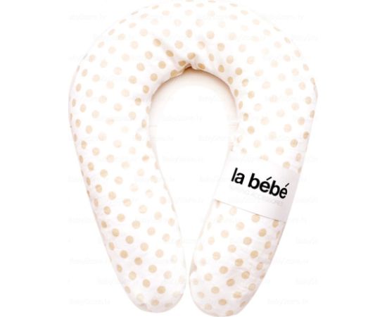 La Bebe™ Nursing La Bebe™ Snug Cotton Nursing Maternity Pillow Eco Dots Art.90957 Подковка для сна/кормления малыша Mit.20x70см