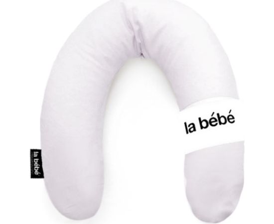 La Bebe™ Nursing La Bebe™ Rich Maternity Pillow Art.78649 Light grey Подковка для сна, кормления малыша 30x104 cm