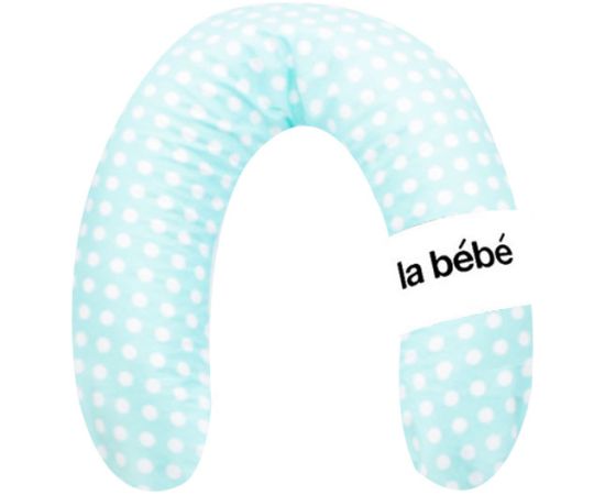 La Bebe™ Nursing La Bebe™ Rich Maternity Pillow Art.85705 Dots 100% Natural Linen Pakaviņš mazuļa barošanai / gulēšanai / pakaviņš grūtniecēm ar 100% dabīgu lina pārvalku. 30x104 cm