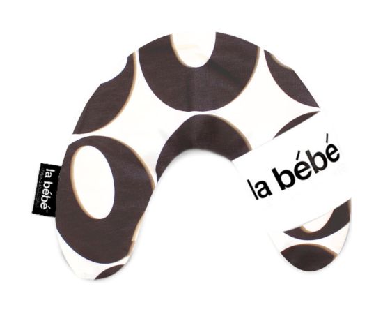 La Bebe™ Nursing La Bebe™ Mimi Nursing Cotton Pillow Art.17002 Art Deco Black/Silver Pakaviņš spilventiņš 19x46 cm