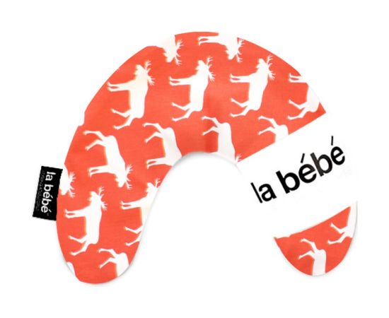 La Bebe™ Nursing La Bebe™ Mimi Nursing Cotton Pillow Art.24000 Elk Orange Подкова для сна, кормления малыша 19x46 cm