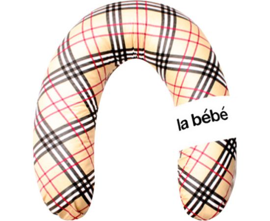 La Bebe™ Nursing La Bebe™ Rich Maternity Pillow Art.67035 Burberry Подкова для сна, кормления малыша 30x104 cm