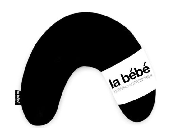 La Bebe™ Nursing La Bebe™ Mimi Nursing Cotton Pillow Art.78938 Solid black Pakaviņš spilventiņš 19*46cm