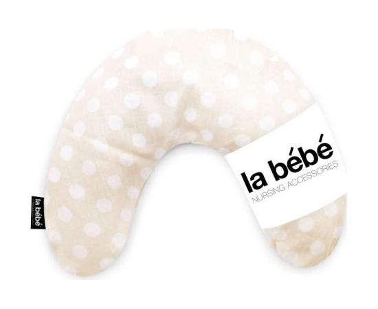 La Bebe™ Nursing La Bebe™ Mimi Nursing Cotton Pillow Art.73388 Dots Atbalsta pakaviņš spilventiņš 19x46cm ceļojumiem