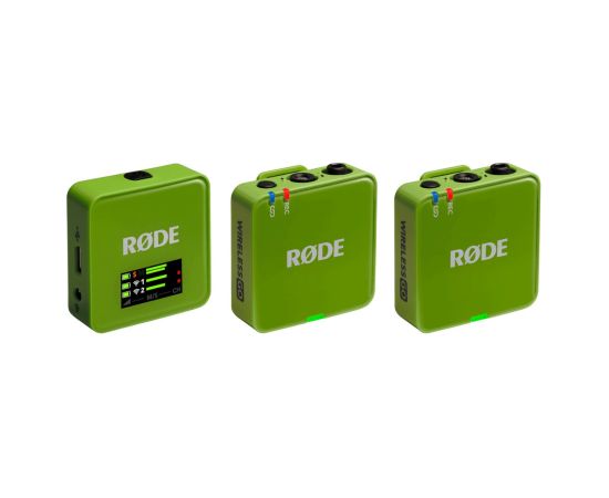 RODE Wireless GO III (zielony) - System mikrofonów bezprzewodowych