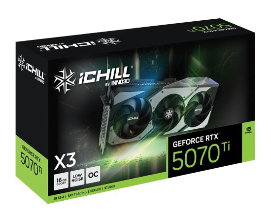 Inno3D iChill GeForce RTX 5070 Ti X3 NVIDIA 16 GB GDDR7