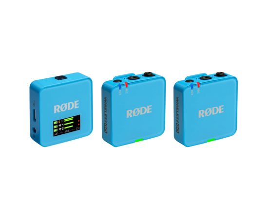 RODE Wireless GO III (niebieski) - System mikrofonów bezprzewodowych