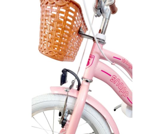Huffy Rower dziecięcy Snapp Bike Vintage 16" różowy