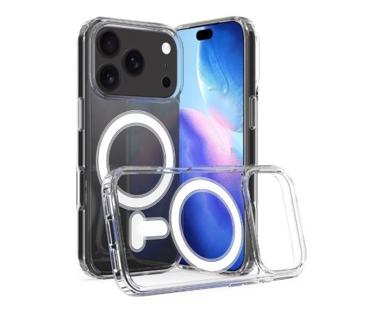 Чехол Clear MagSafe Case Apple iPhone 17 Pro прозрачный