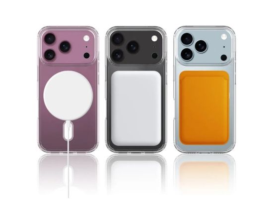 Чехол Clear MagSafe Case Apple iPhone 17 Pro прозрачный
