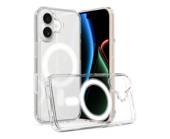 Чехол Clear MagSafe Case Apple iPhone 17 прозрачный