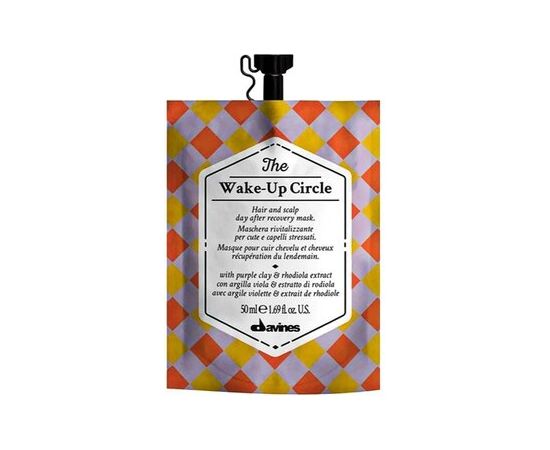 Davines The Wake Up Circle Mask - Posilující maska pro namáhané a zcitlivělé vlasy 50ml