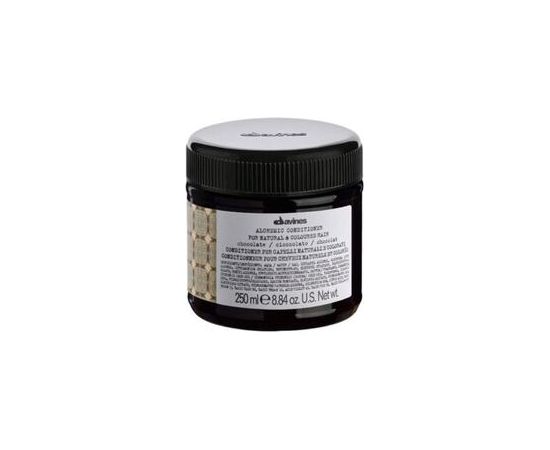 Davines Alchemic Conditioner For Natural & Coloured Hair Chocolate ( tmavé vlasy ) - Barvicí kondicionér 250ml