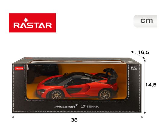 Rastar Радиоуправляемая машина MCLAREN SENNA  1:18  ( батарейки) 6+ CB41279