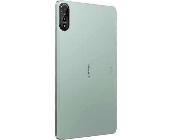 Blackview MEGA 2 SET LTE 12-inch FHD+IPS 1200x2000 60Hz 12GB+256GB Unisoc T615 Octa-core 1.6GHz Cam Front 8MP Rear 16MP 9000mAh+Charging 18W Fast / Cable Film Case Stylus Mouse Keyboard EN Netflix HD Android 15 Moss Green Planšetdatori