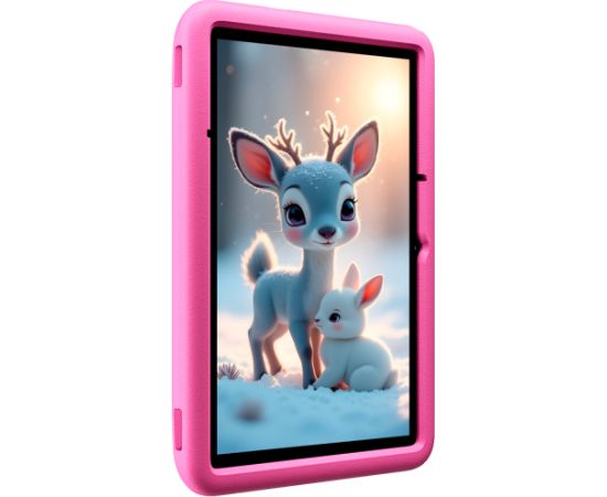 Blackview Tab 60 Pro Kids LTE 10.1-inch HD+ 800x1280 IPS 60Hz 4GB/128GB Octa-core T606 1.6GHz 5MP Front/8MP Back Camera Battery 7700mAh NO Carger USB Type-C Android 15 SD card slot Rose Pink