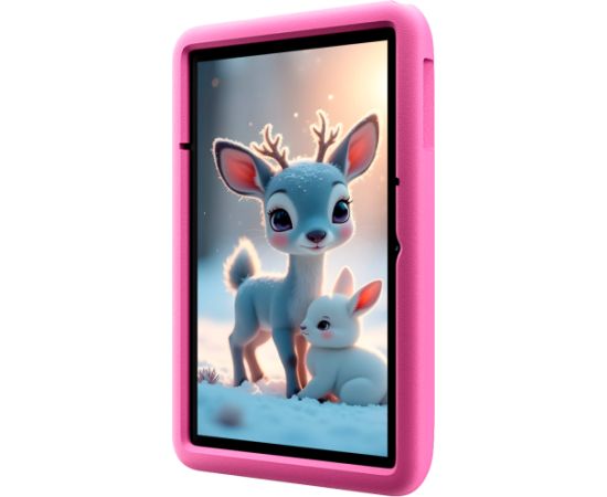 Blackview Tab 60 Pro Kids LTE 10.1-inch HD+ 800x1280 IPS 60Hz 4GB/128GB Octa-core T606 1.6GHz 5MP Front/8MP Back Camera Battery 7700mAh NO Carger USB Type-C Android 15 SD card slot Rose Pink