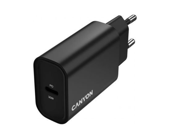 CANYON charger OnCharge 30CL Max Power 30W 1xPD EU Black