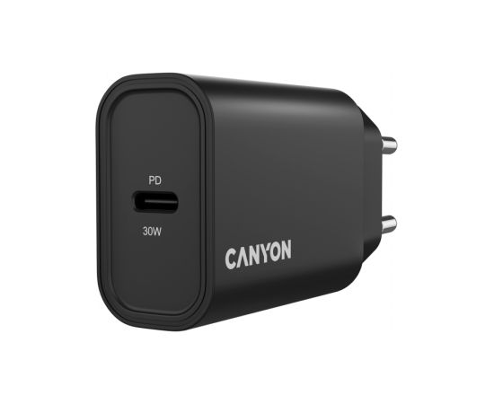 CANYON charger OnCharge 30CL Max Power 30W 1xPD EU Black