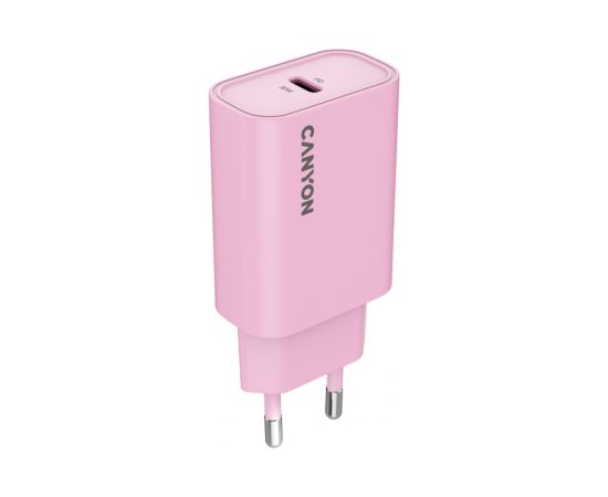 CANYON charger OnCharge 30CL Max Power 30W 1xPD EU Pink