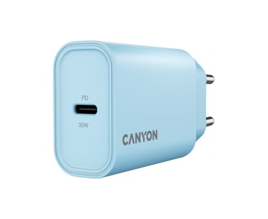 CANYON charger OnCharge 30CL Max Power 30W 1xPD EU Light Blue