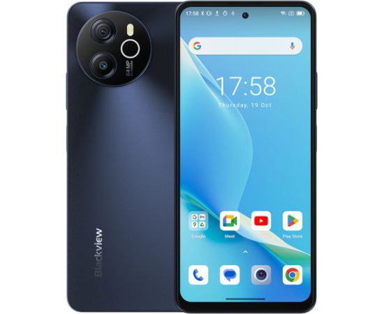 Blackview SHARK 8 8/256GB, 6.78inch FHD+ 1080x2460 IPS LCD, Octa-core, 13MP Front/64MP, Battery 5000mAh, Type-C, Android 13, Fingerprint, Dual SIM, 3 SD card slots, 33W wired charging, MIL-STD-810G, Moonlight Grey