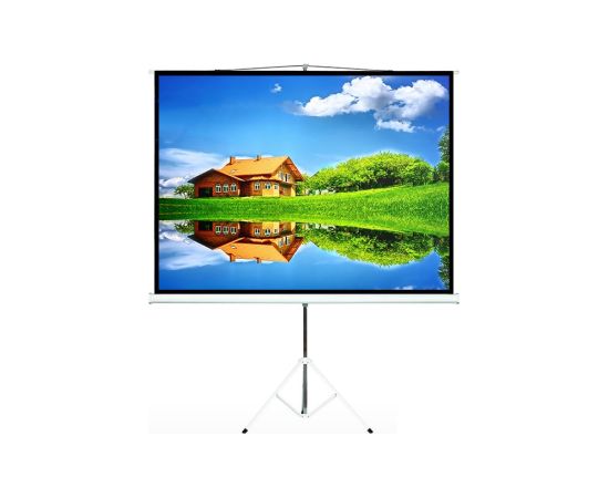 Maclean Projection Screen with Tripod Stand 200x150 MC-595 na stojaku 100 "4: 3