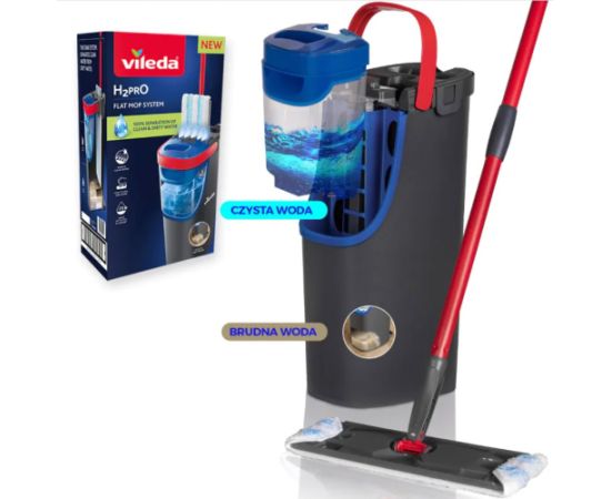 Vileda H2prO flat mop