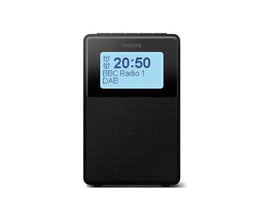 PHILIPS TAR5100/10 radio pulkstenis, melns Radio, Radio pulksteņi