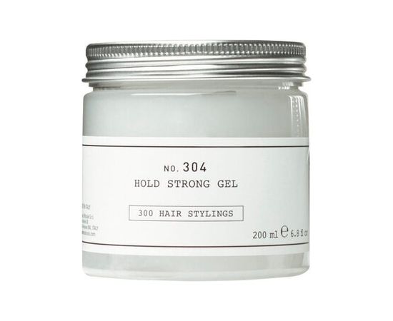 Depot No. 304 Hold Strong Gel - Gel na vlasy pro silnou fixaci a mokrý vzhled 200ml