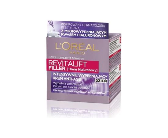 L'oreal Revitalift Filler Hyaluronic Acid Anti-Wrinkle Cream - Vyplňující denní krém proti vráskám 50ml