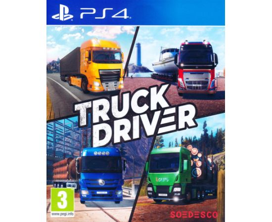 Truck Driver Playstation 4 (PS4) video spēle