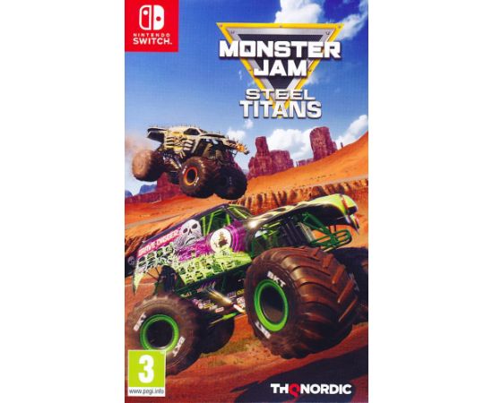 Monster Jam Steel Titans Switch video spēle