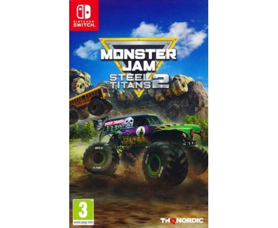 Monster Jam Steel Titans 2 Switch video spēle