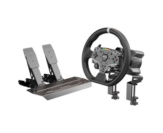 Gaming set - R3 base + ES steering wheel + SRP-Lite pedals + Moza Racing R3 RS053 clamps (X-BOX, PC)