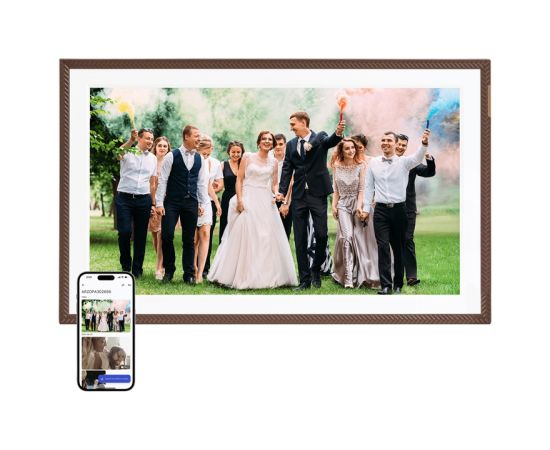 Arzopa D156 (brown) 15.6" digital photo frame