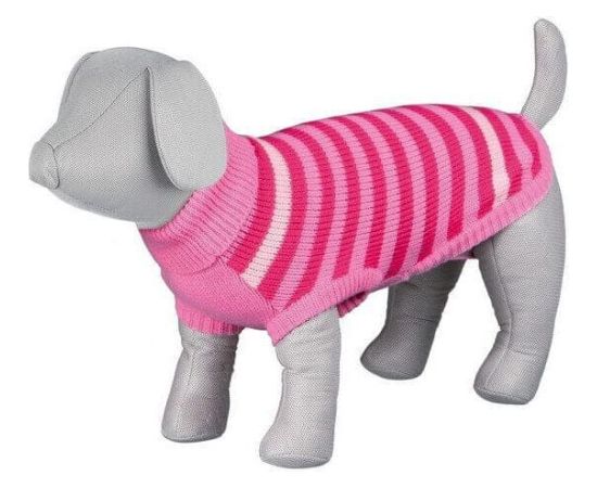 Trixie Sweterek dla psa Barrie, XXS: 24 cm, różowy