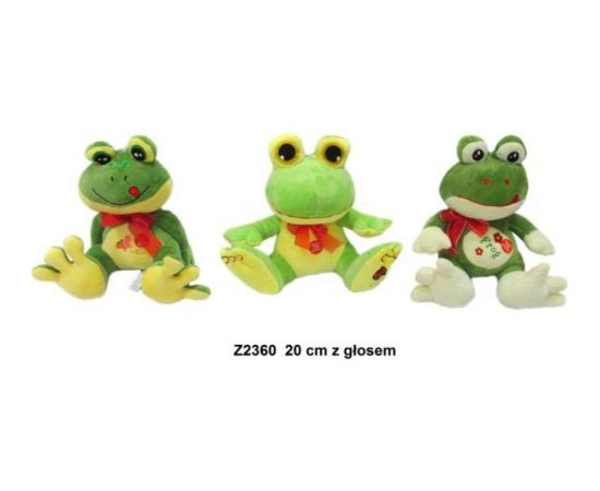 Sun Day Sun-Day Żaba 20cm 3 wzory z głosem 144010 (Z2360)