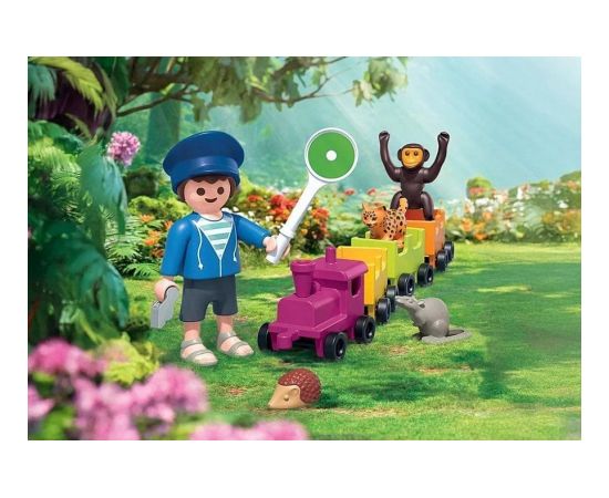 Playmobil Zestaw z figurkami Animals & Friends 71951 Wycieczka lokomotywš