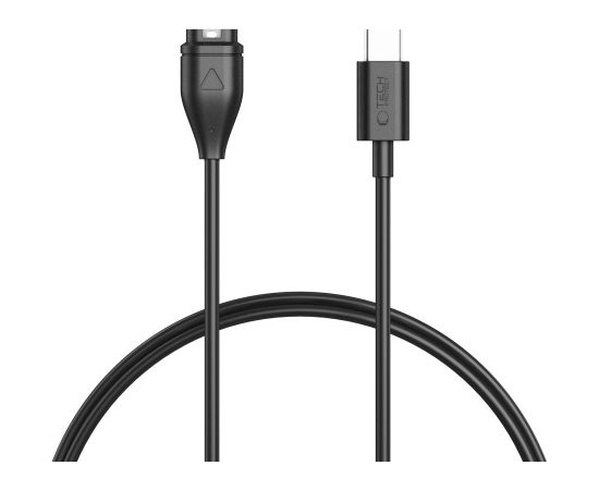 TECH-PROTECT MC04 ULTRABOOST CHARGING TYPE-C CABLE 100CM GARMIN WATCH BLACK