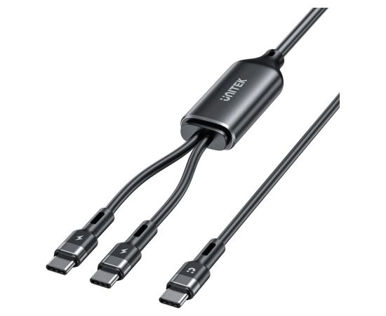 UNITEK USB-C CABLE 2IN1 PD 100W SILICONE 1,8M