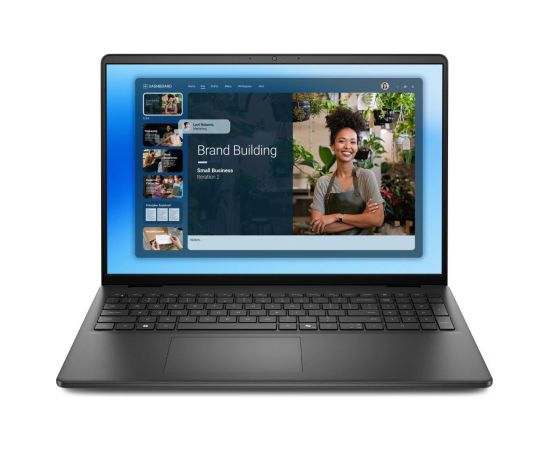 Notebook DELL DC16250 CPU  Intel Core 5 120U 1400 MHz 16" 1920x1200 RAM 8GB DDR5 5200 MHz SSD 512GB Intel Graphics Integrated ENG Windows 11 Pro Carbon Black 1.98 kg DC16250_RPLU-R_015
