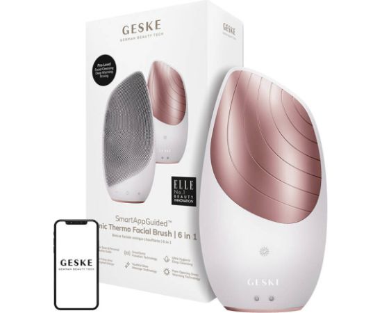 Sonic Thermo Facial Brush 6 in 1 Geske with APP (starlight)