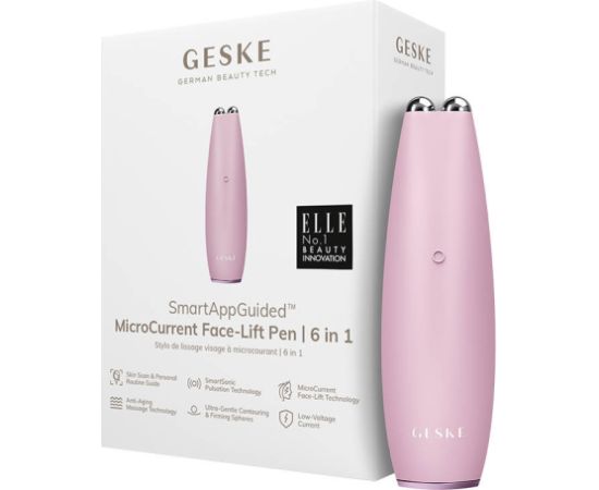 MicroCurrent Face-Lift Pen 6 in 1 Geske with APP (pink)