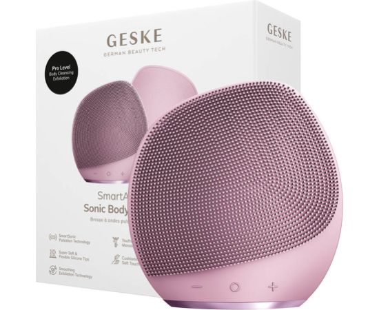 Geske Sonic Body Brush&Intensive Exfoliator 7in1 (pink)