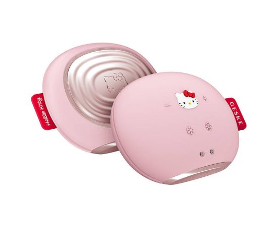 Sonic Facial Massager Warm & Cool 8in1 Geske with APP (Hello Kitty pink)