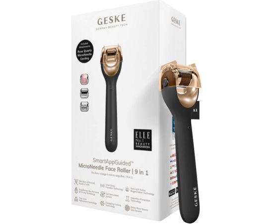 Micro Needle Face Roller 9in1 Geske with APP (gray)