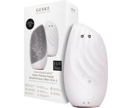 Sonic Thermo Facial Brush & Face-Lifter 8in1 Geske with APP (starlight)