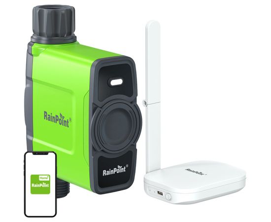 RainPoint Wifi 1-zone irrigation controller with gateway