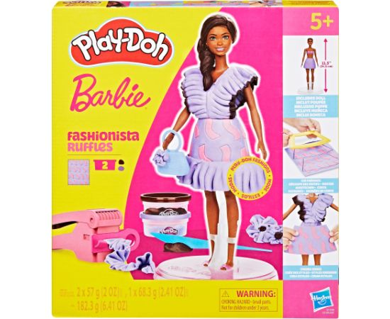 PLAY-DOH BARBIE игровой набор Барби Модница в оборках